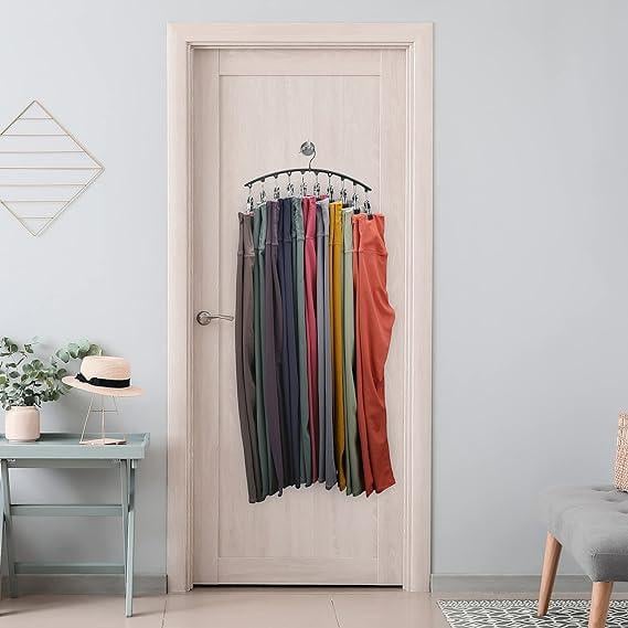 Leggings Organizer Hanger with Rubber Clips | Bowlift