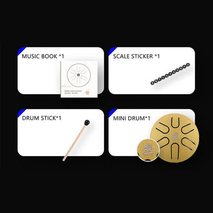 Skanto | Buddha Stones Mini Steel Tongue Drum