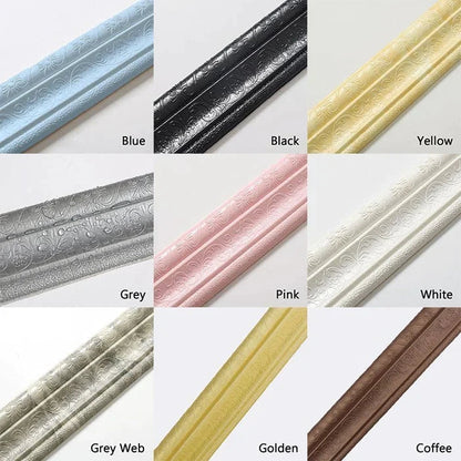Skanto Skanto | 3D Wall Molding - Self-Adhesive, Eco-Friendly 3D Wall Trim with Environmental Protection
