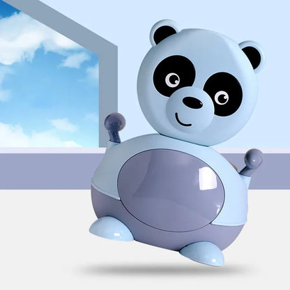BowLift | Potty chair for children in panda shape – Soft baby potty with PU seat