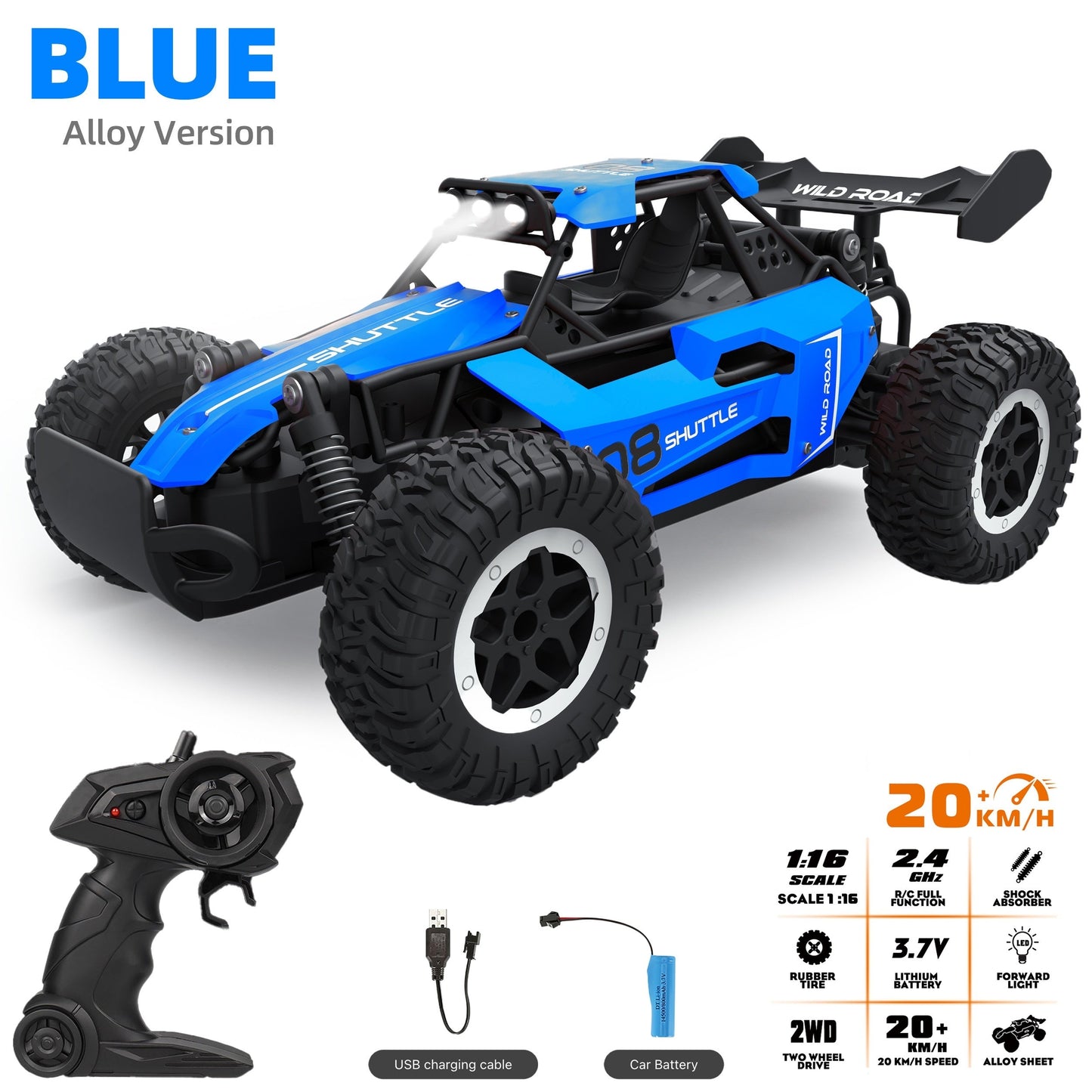 Skanto | Remote Control Off-Road Alloy Racing Car