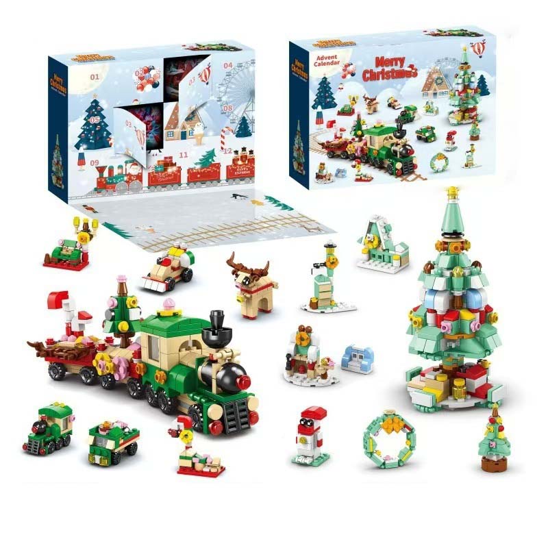 Skanto | 2025 Christmas Building Blocks Gift Box