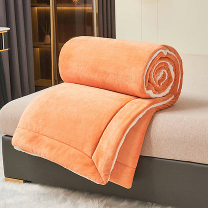 Skanto | Solid Double-Sided Velvet Cube Blanket