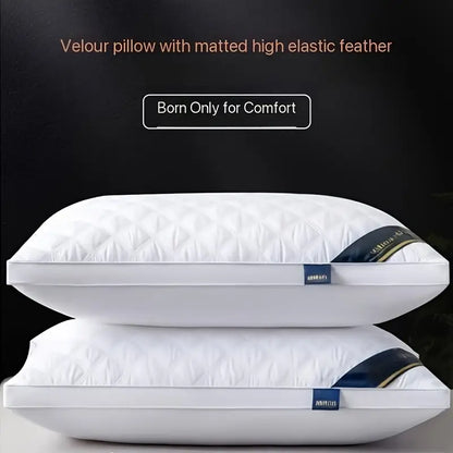 Skanto | DreamRest - Set of 2 Hypoallergenic 3D Pillows - Soft Neck Support & Hotel Quality Sleep
