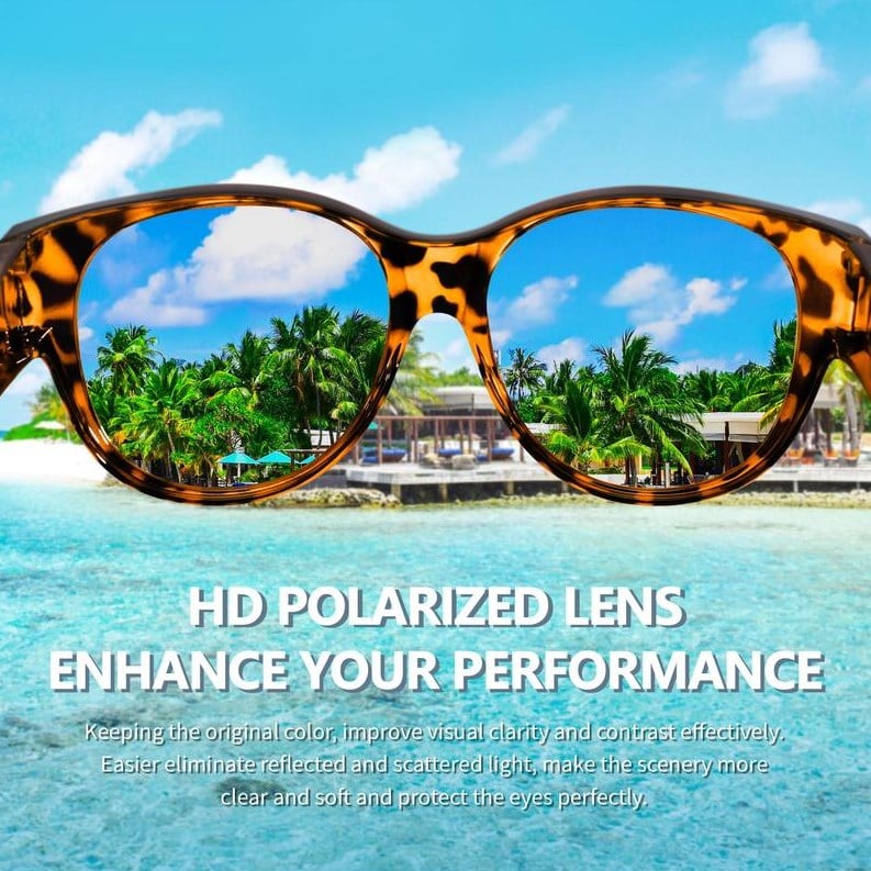 Oversized Cat-Eye Sunglasses UV400 Polarized | Karnz