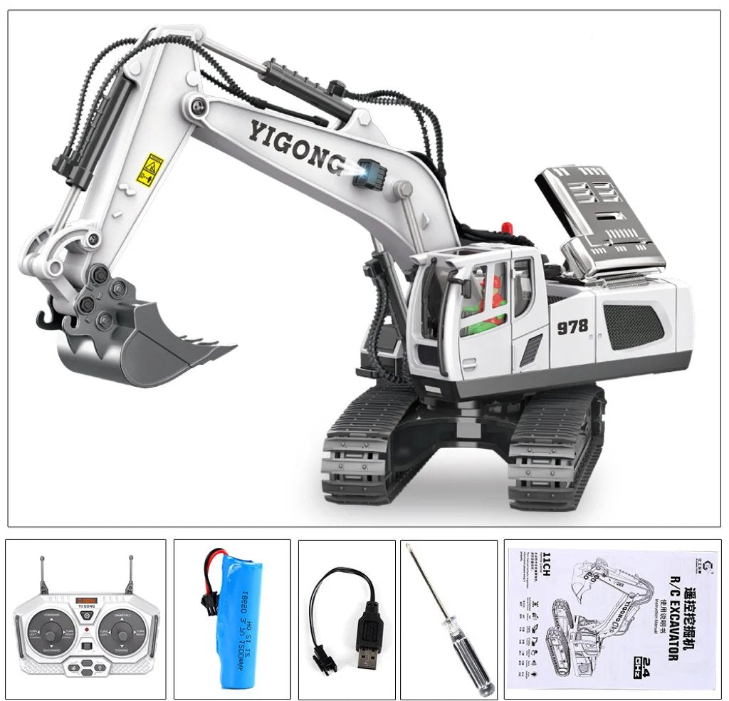 Skanto | Hydraulic Full Metal Excavator G308H 1/14 RTR