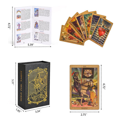 Skanto | Explore the Mystical World of Tarot - Gold Tarot