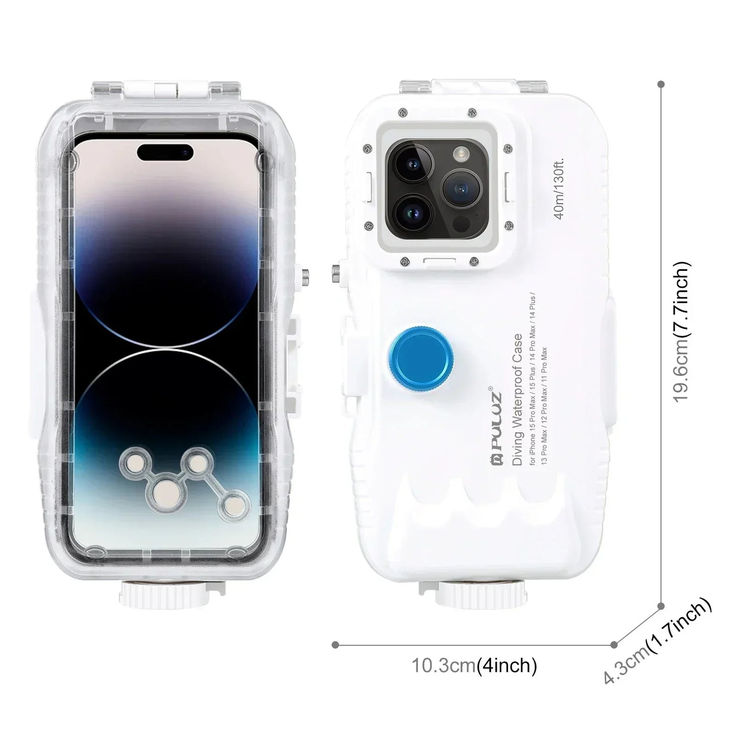 40 Meter Sealed Waterproof iPhone Case