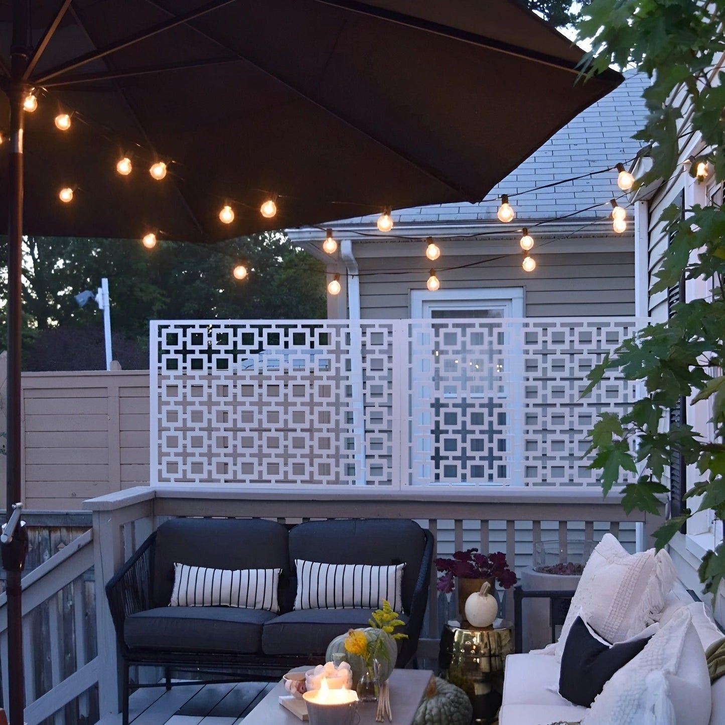 FairyFlicker String Lights - Luxurious Patio Lighting with waterproof protection | Brehn
