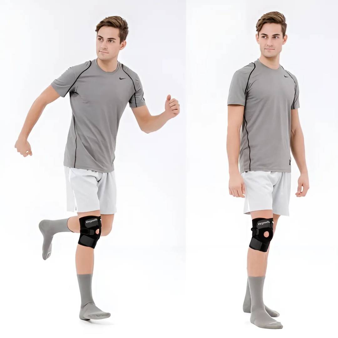 ProFlex Knee Support with Adjustable Compression | for Pain Relief - Injury Recovery - Arthritis and Sports Stability Bowlift
