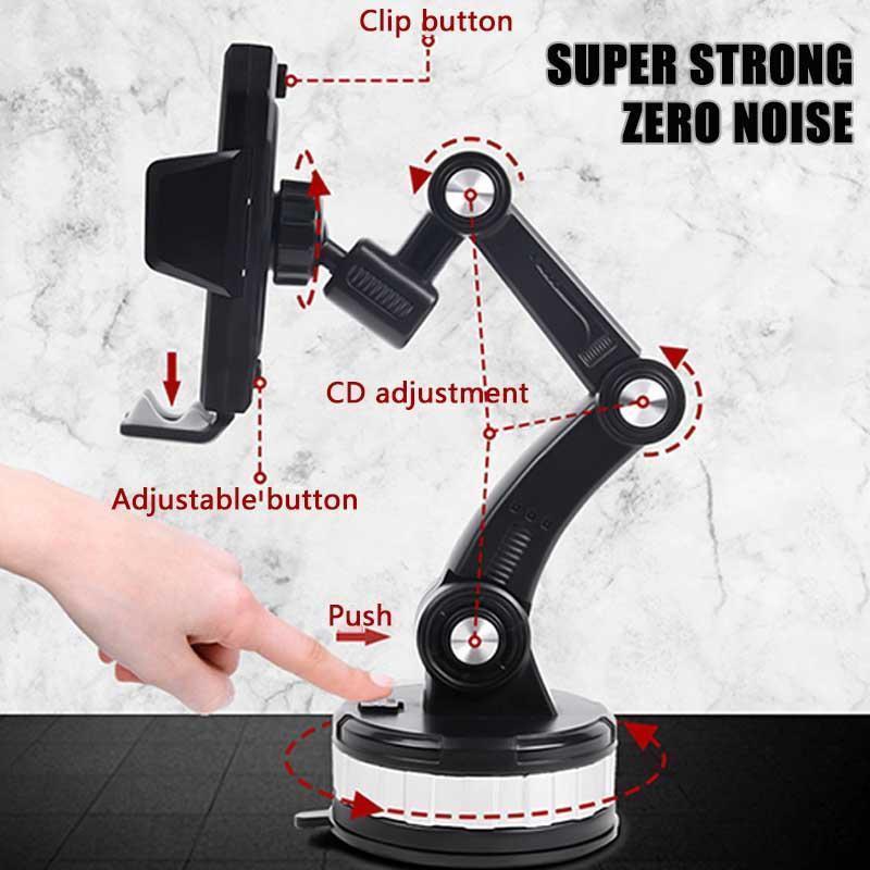 BowLift | Phone Mount for Car Center Console Stack Super Adsorption Phone Holder
