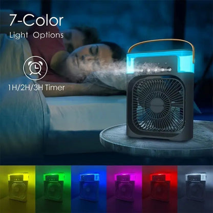BowLift | 3-in-1 Air Cooler Humidifier | Portable, Adjustable Fan Speeds & Ideal for Bedrooms, Offices & Small Spaces