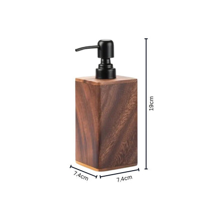 Skanto | Walnut Aura Lotion & Soap Dispenser