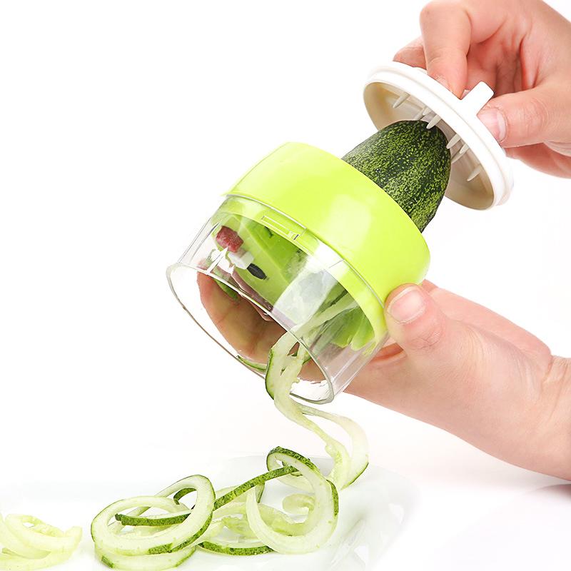 Skanto | Handheld Spiral Slicer Vegetable Cutter