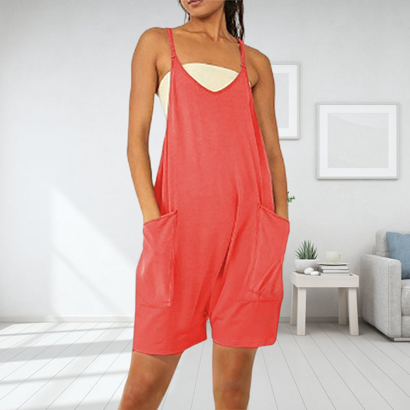 Sleeveless Dress with Pockets | Skanto