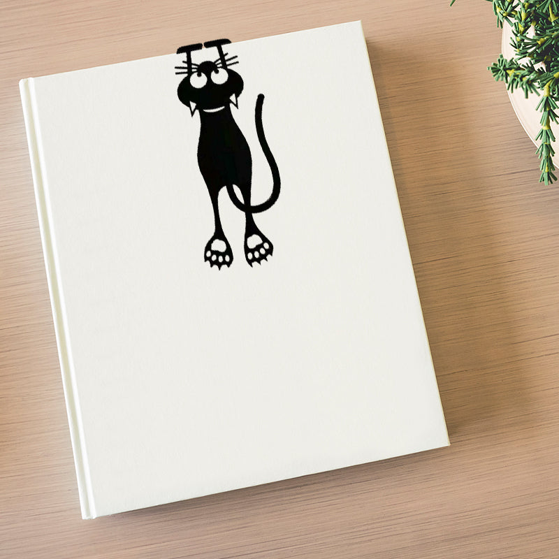 Neckline Black Cat Bookmark Bowlift