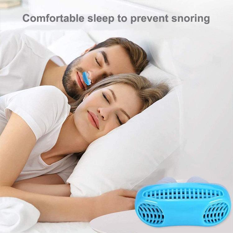 Micro CPAP Anti-Snoring Electronic Device