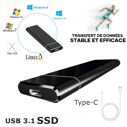 External Ultra Fast SSD Hard Drive | Bowlift