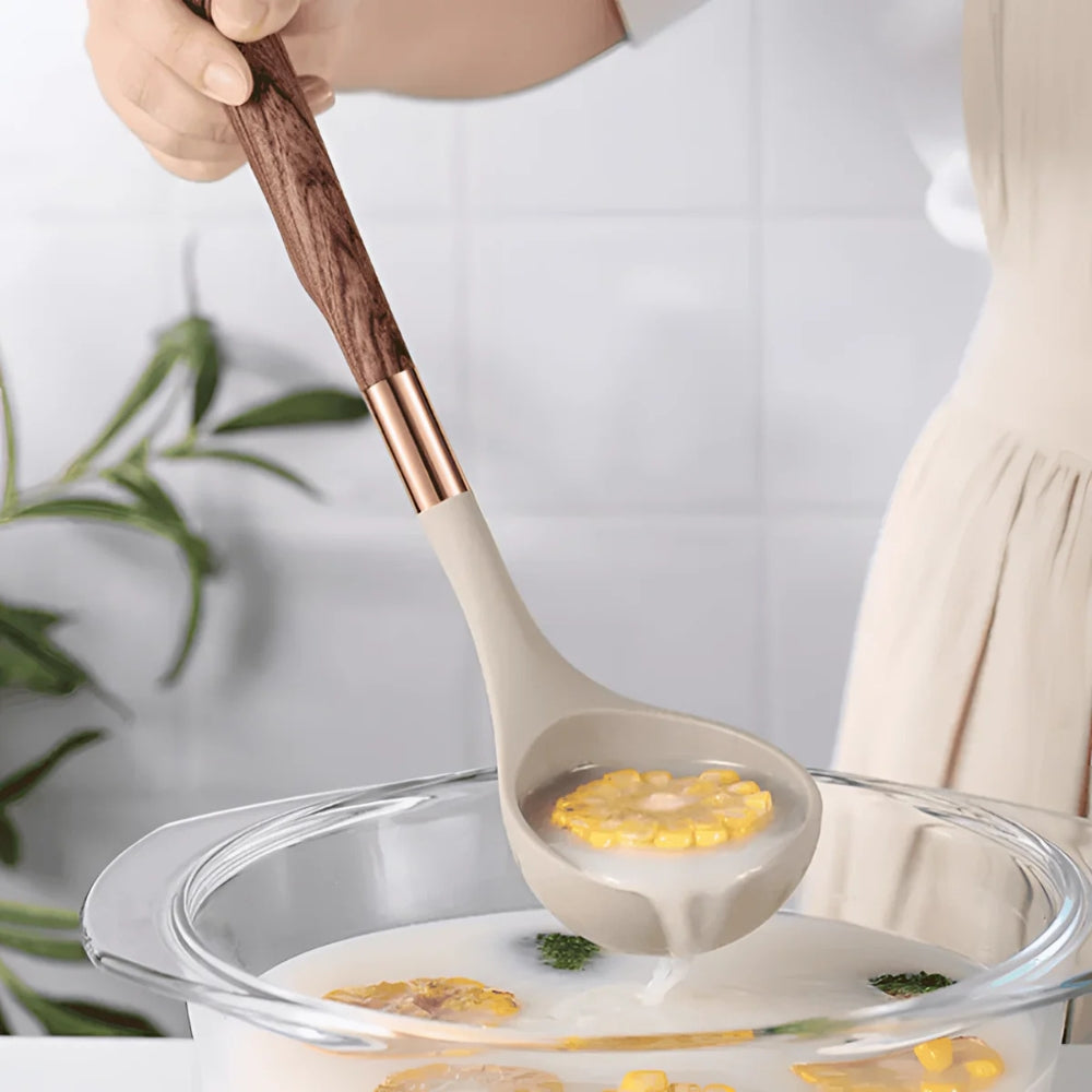 BowLift | Luxe Silicone Cooking Utensils | 10 Pcs Set