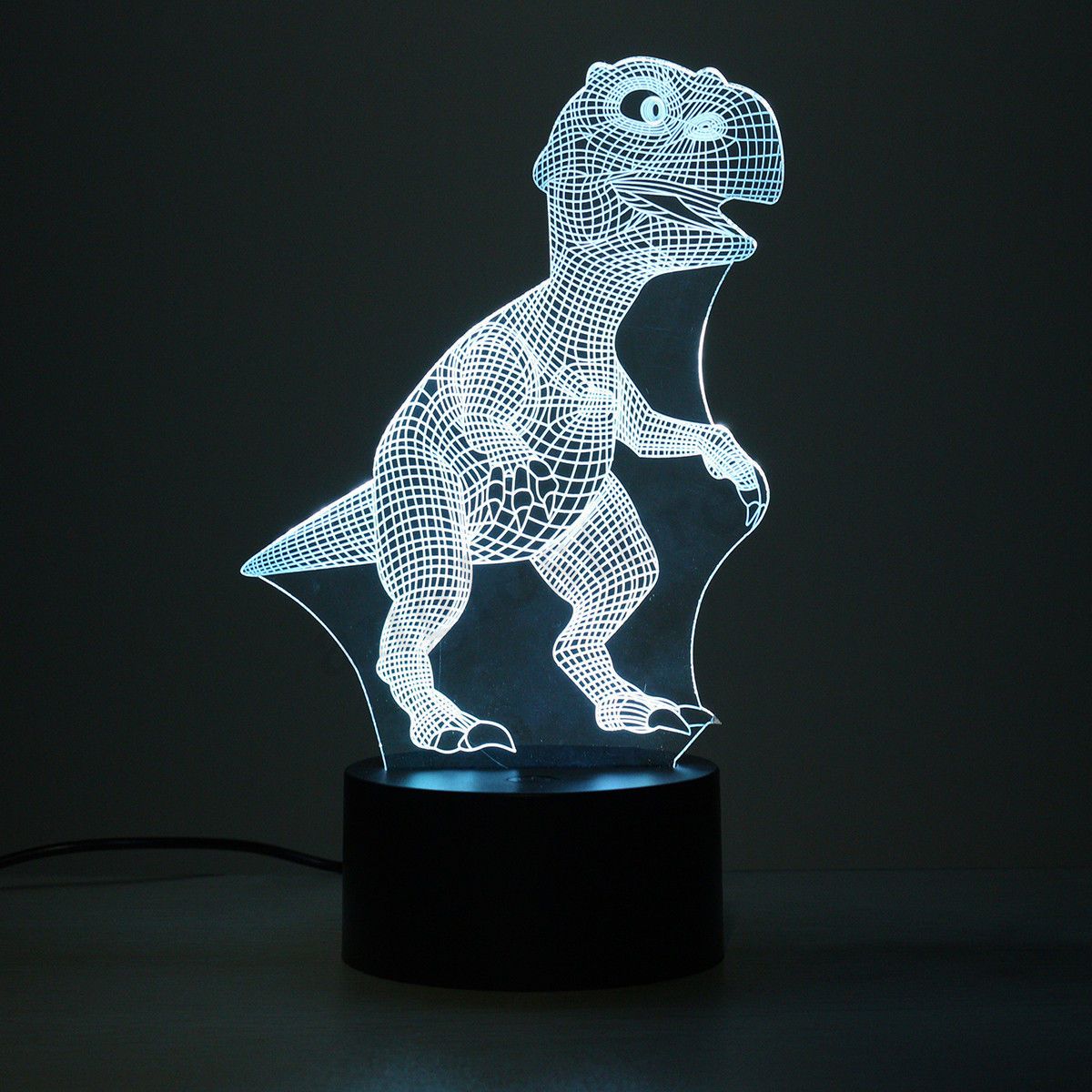 Skanto | Dinosaur Night Light - 3D Dinosaur Lamp - T Rex Night Light