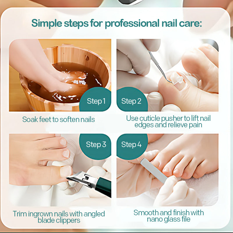 Skanto | Large Opening Nail Clipper Set