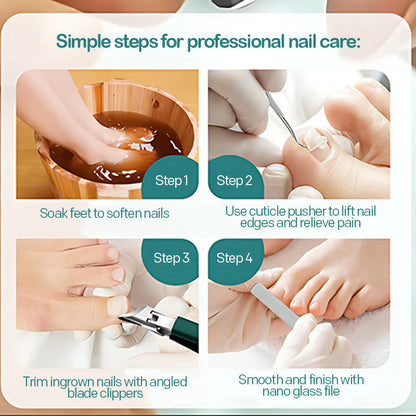 Skanto | Large Opening Nail Clipper Set