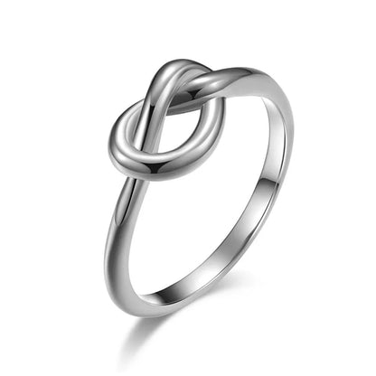 BowLift | Dainty Heart Knot Bond Ring