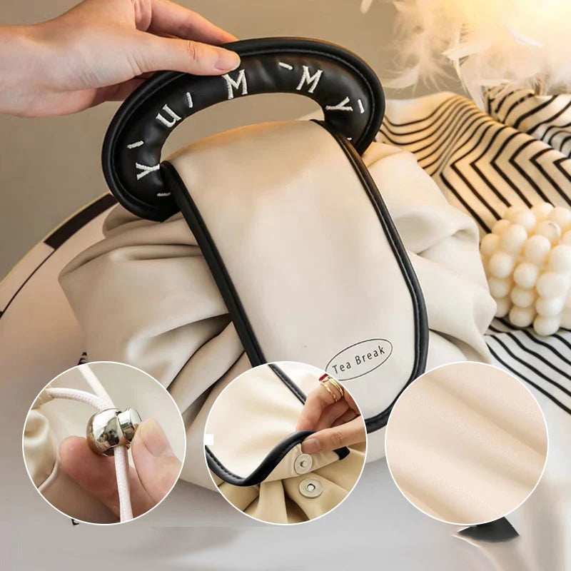 Skanto | Lazy Drawstring Makeup Fashion Handbag