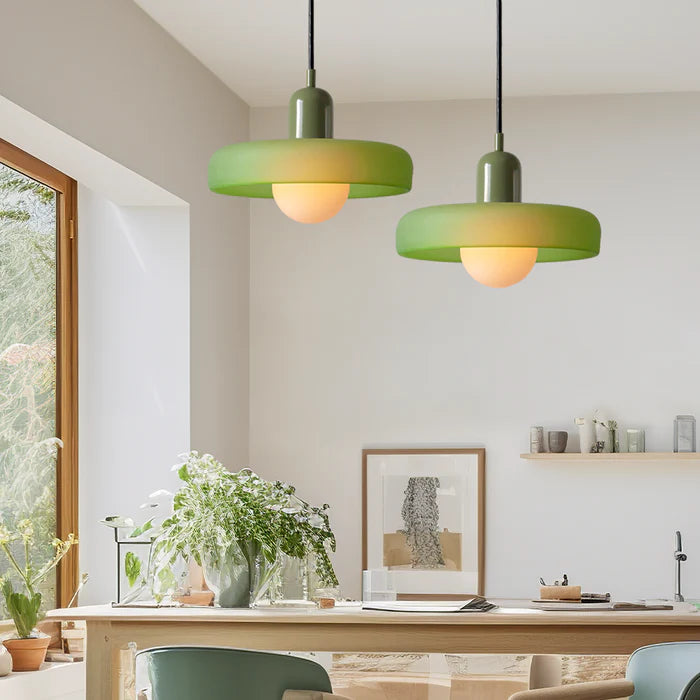 Skanto | Bauhaus Inspired Colorful Glass Pendant Lamp