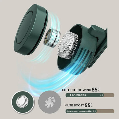 BowLift | Portable quiet mini USB fan