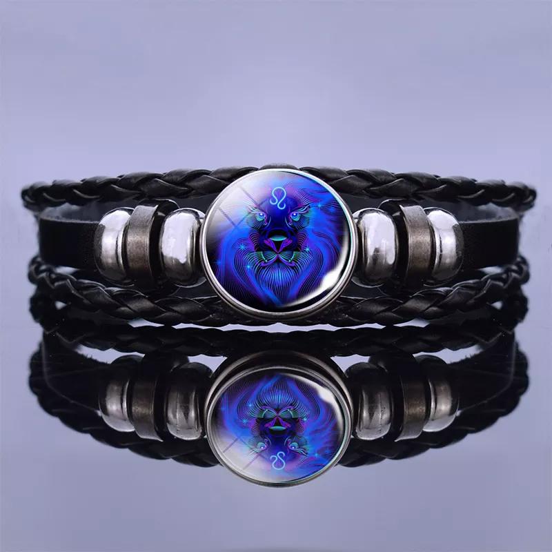Bracelet with 12 zodiac signs