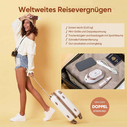 Skanto | 2024 Dual Voltage Travel Iron