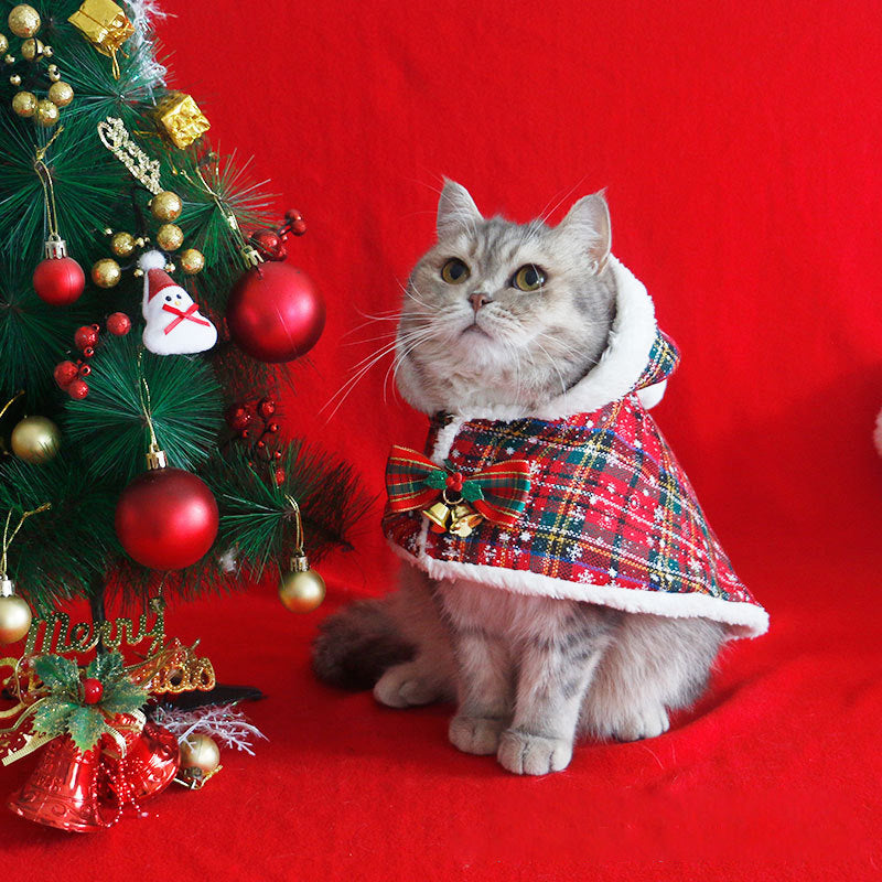 Skanto | Pet Christmas Hooded Cape