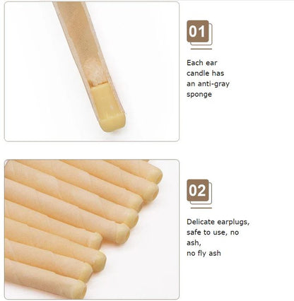 BowLift | Flared Beeswax Ear Candles