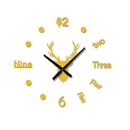 3D Creative Acrylic Hanging Clock | Bowlift