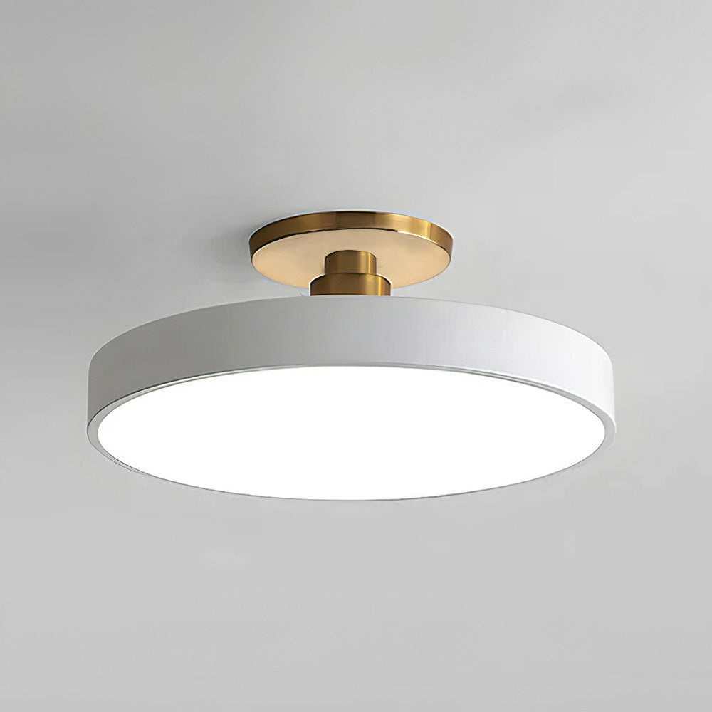 BowLift | Modern LED Semi Flush Mount Ceiling Light | Energy-Saving. Durable Design for Hallway. Dining Room & Living Room