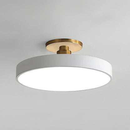 BowLift | Modern LED Semi Flush Mount Ceiling Light | Energy-Saving. Durable Design for Hallway. Dining Room & Living Room