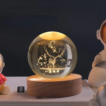 Skanto | Glowing Moon Crystal Ball