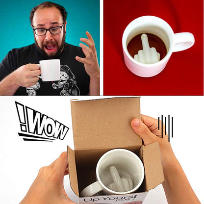 Skanto | Ceramic Middle Finger Mug