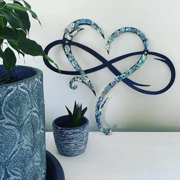 Skanto | Iron Wall Decor with Infinity Heart