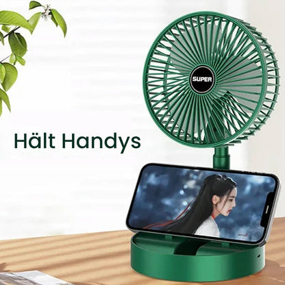 Foldable quiet electric Desktop USB fan