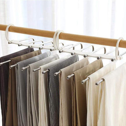 Multifunctional magic clothes hanger
