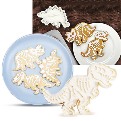 Dinosaur Cookie Cutters (Set of 3) | Bowlift