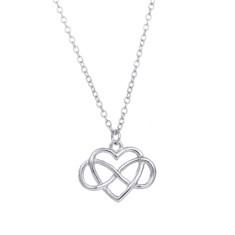 Skanto | Love Bow Non-Biological Sister Necklace Best Friend Necklace