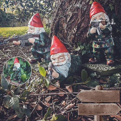 Skanto | Military Garden Gnome
