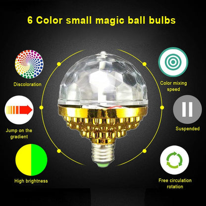 LED Disco Ball Colorful Rotating Light Bulb | Brehn