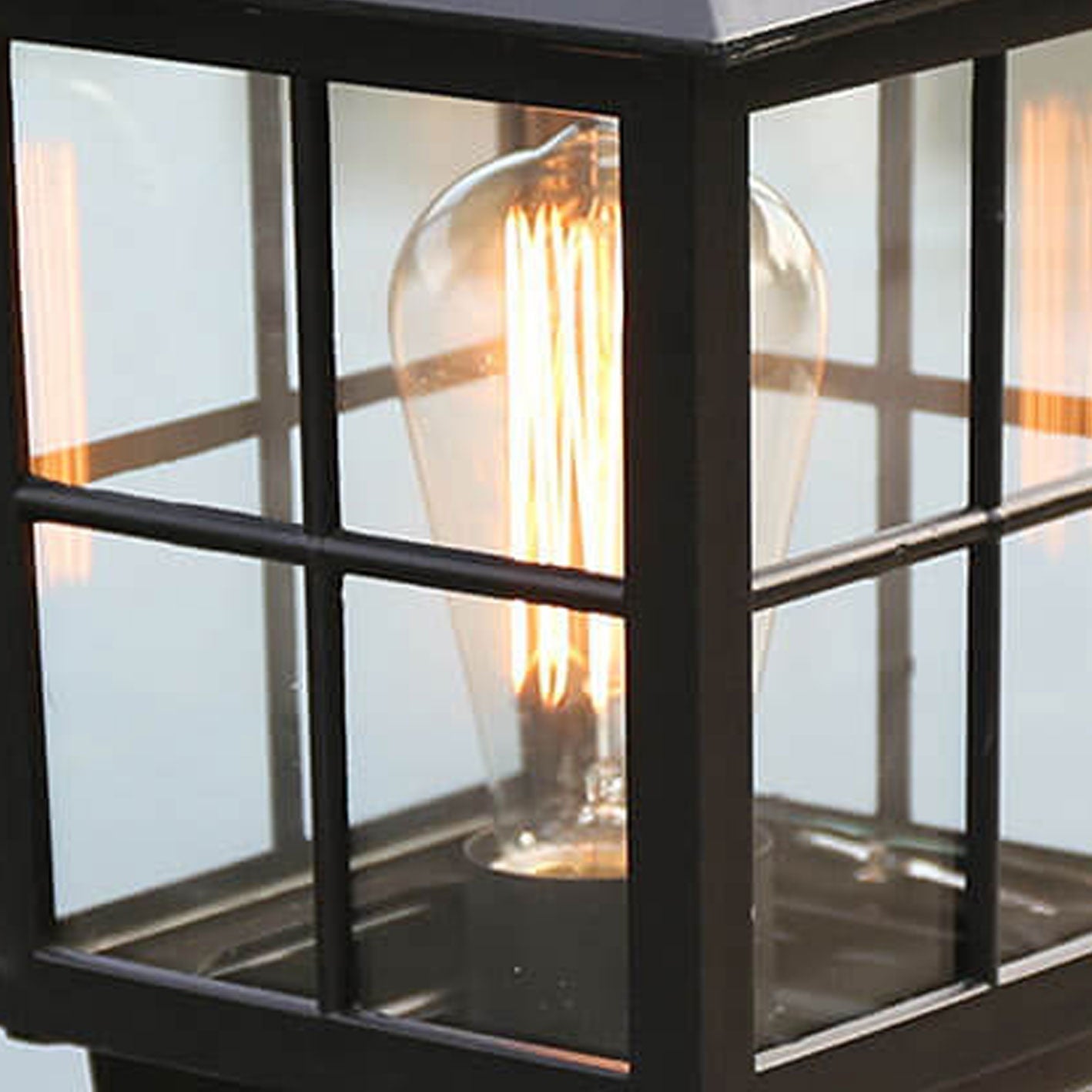 European Outdoor Pillar Light, Waterproof, Rustproof, Terrace Lamp with Single Light Source