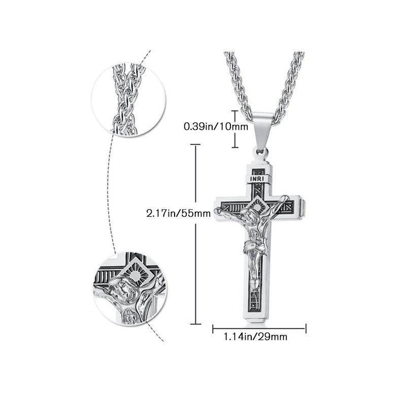 Skanto | Jesus Cross Necklace