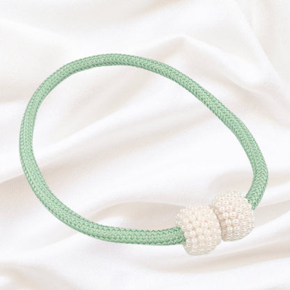 BowLift | Magnetic Pearl Curtain Tie Back | 2pcs Set