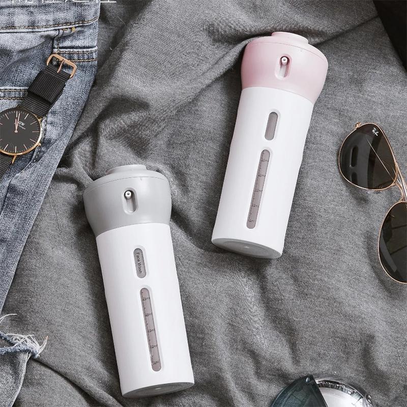 4-in-1 Lotion Shampoo Gel Travel Dispenser | Karnz